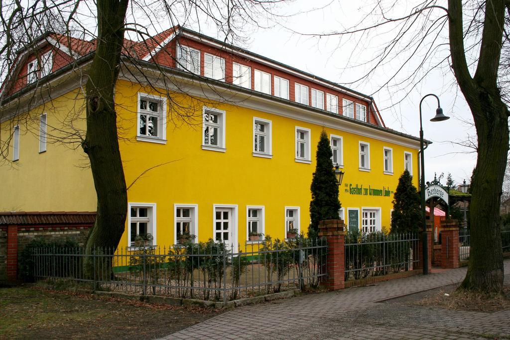 Landgasthof Zur Krummen Linde 호텔 Stolpe  외부 사진